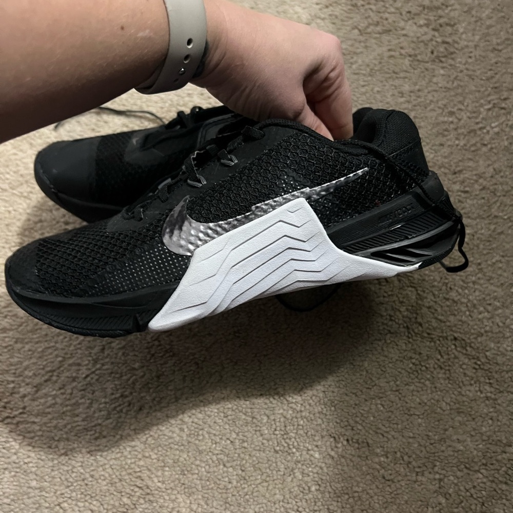 Nike Black and White Athletic Shoes